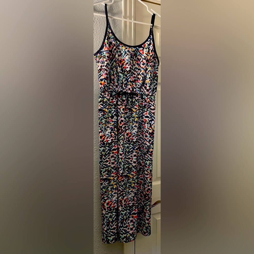 Athleta multi-colored dress. Barely worn-like new!